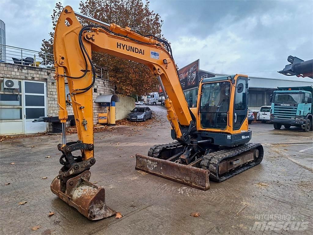 Hyundai R80CR-9A Minigrävare < 7t