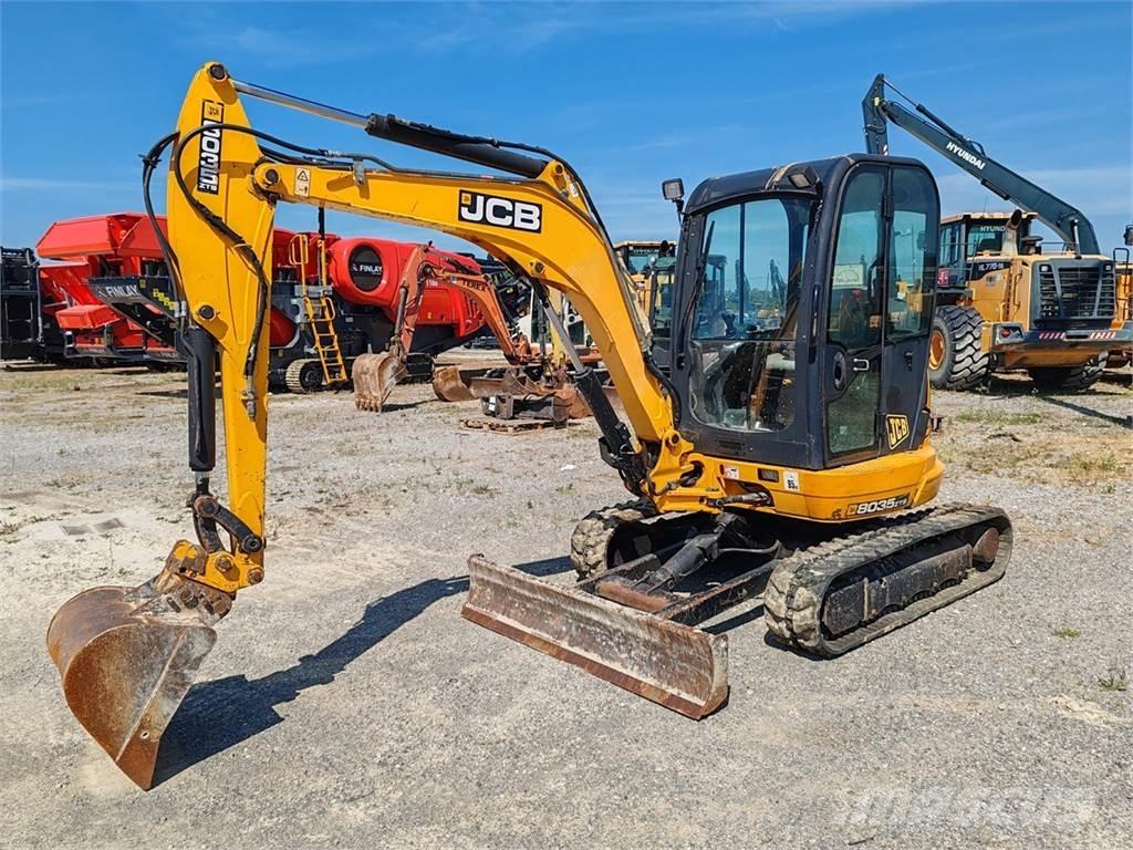 JCB 8035 ZTS Minigrävare < 7t