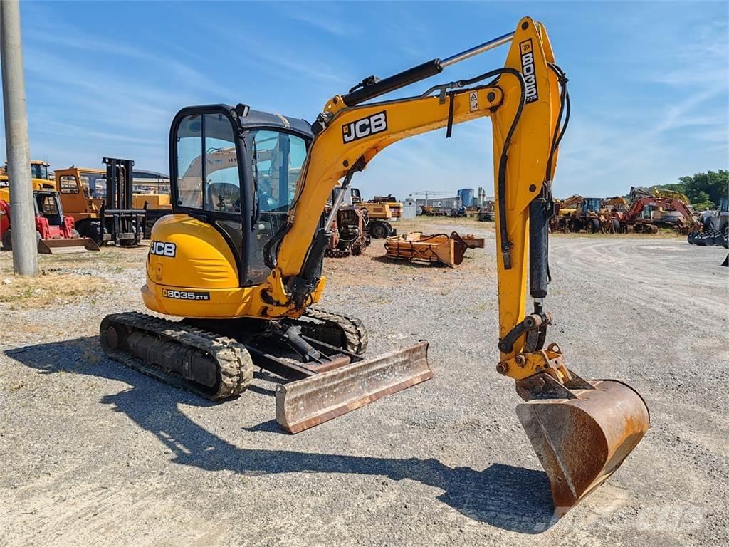 JCB 8035 ZTS Minigrävare < 7t