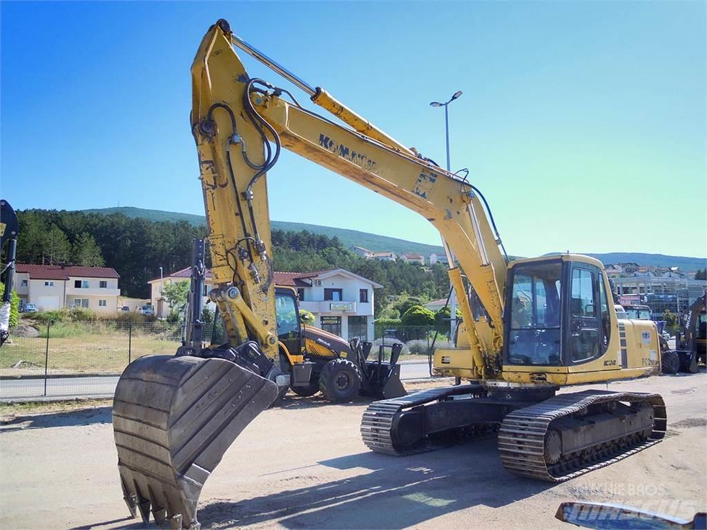 Komatsu PC210LC-6K Bandgrävare