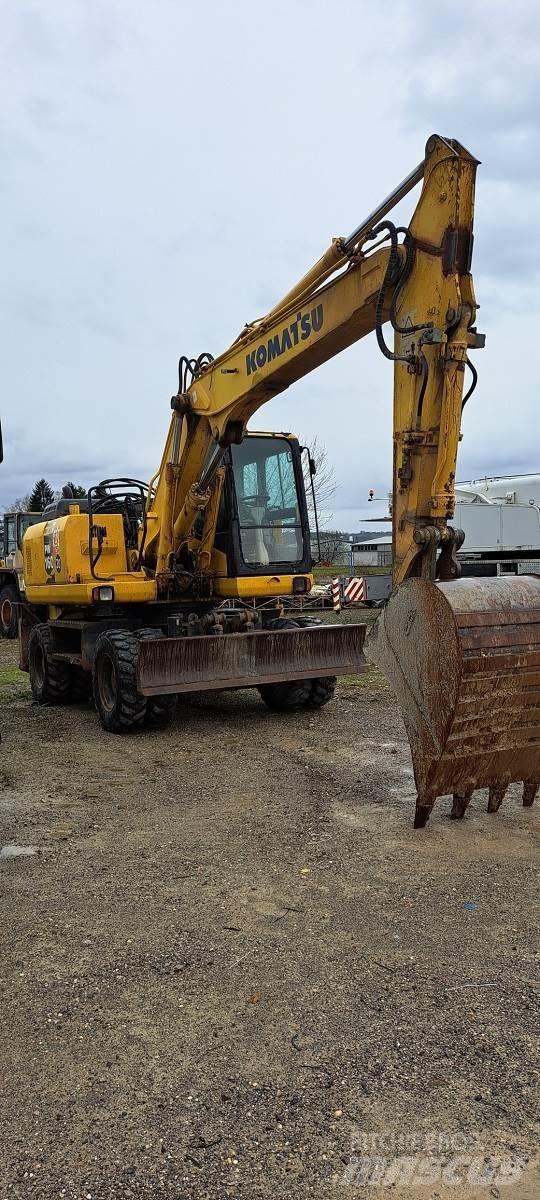 Komatsu PW160-7EO Hjulgrävare