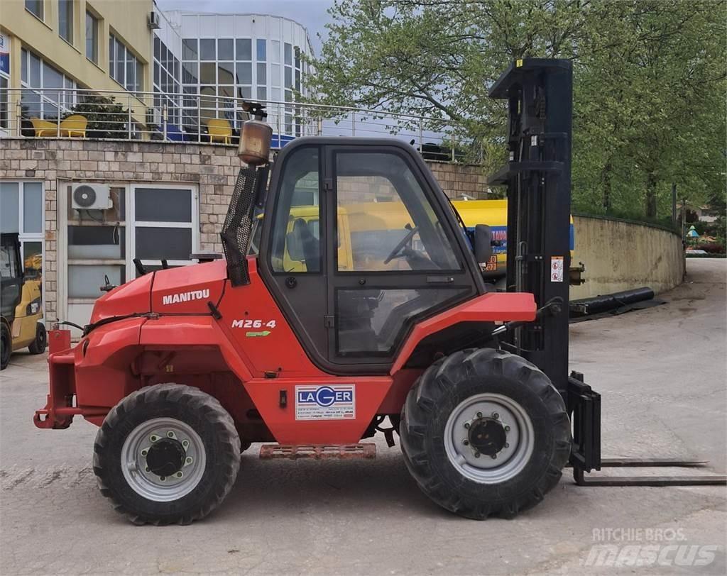 Manitou M26 - 4 Dieselmotviktstruckar