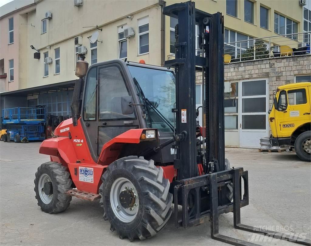 Manitou M26 - 4 Dieselmotviktstruckar