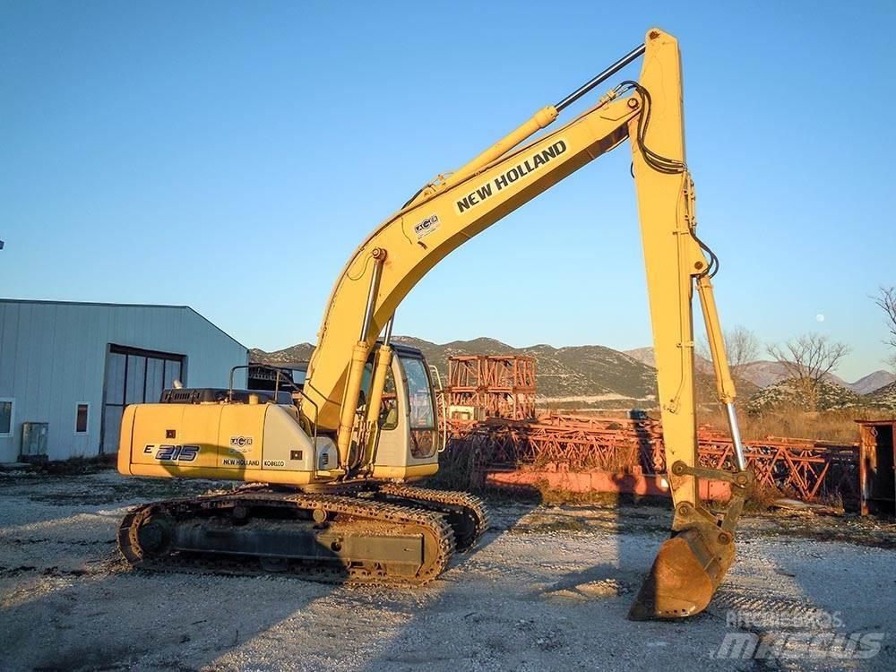 New Holland E215 Bandgrävare