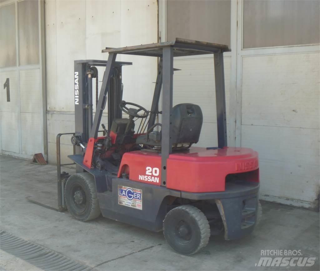Nissan PJ02 Övriga motviktstruckar