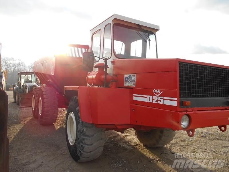 O&K D25 Midjestyrd dumper