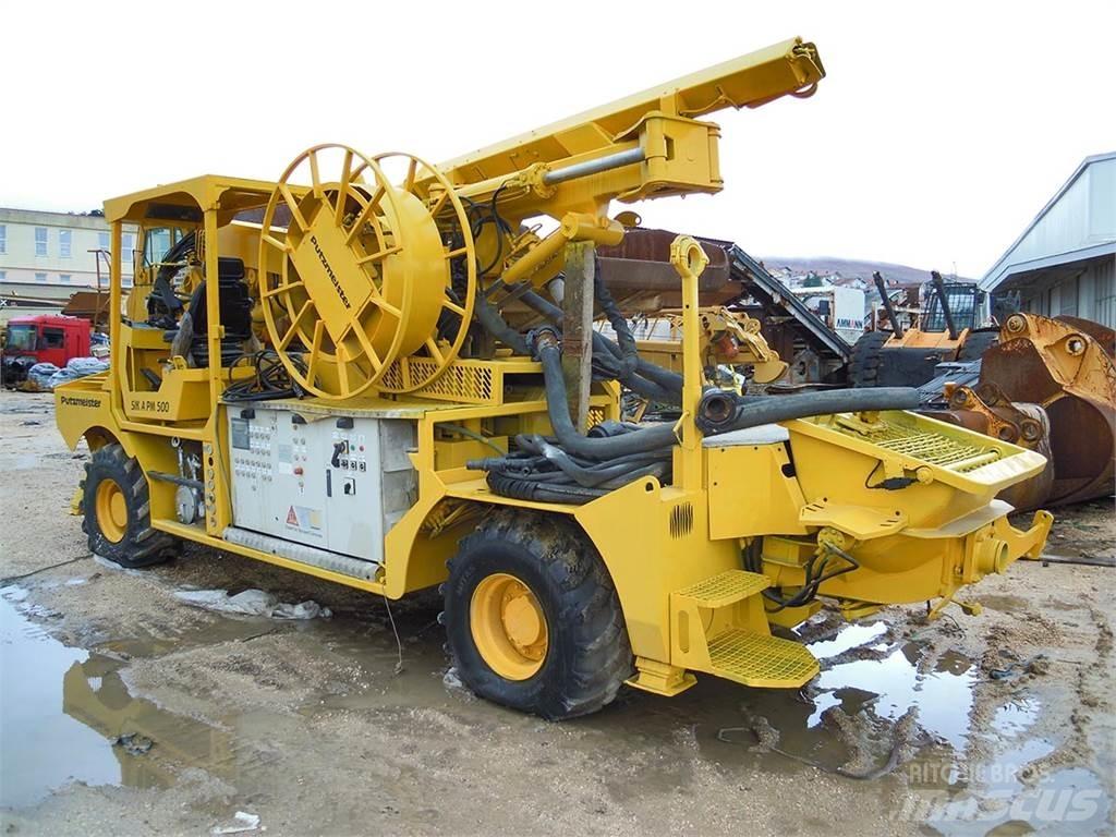 Putzmeister SIK A PM 500 Lastbilar med betongpump