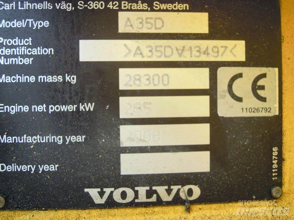 Volvo A35D Midjestyrd dumper