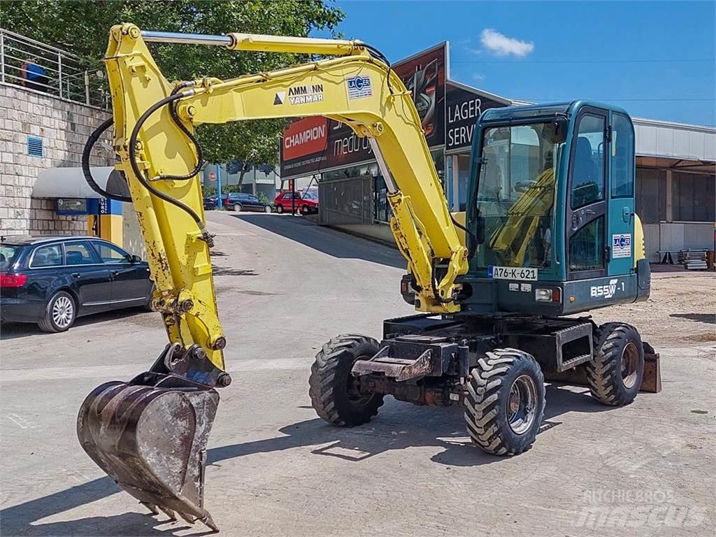Yanmar B55W-1 Minigrävare < 7t