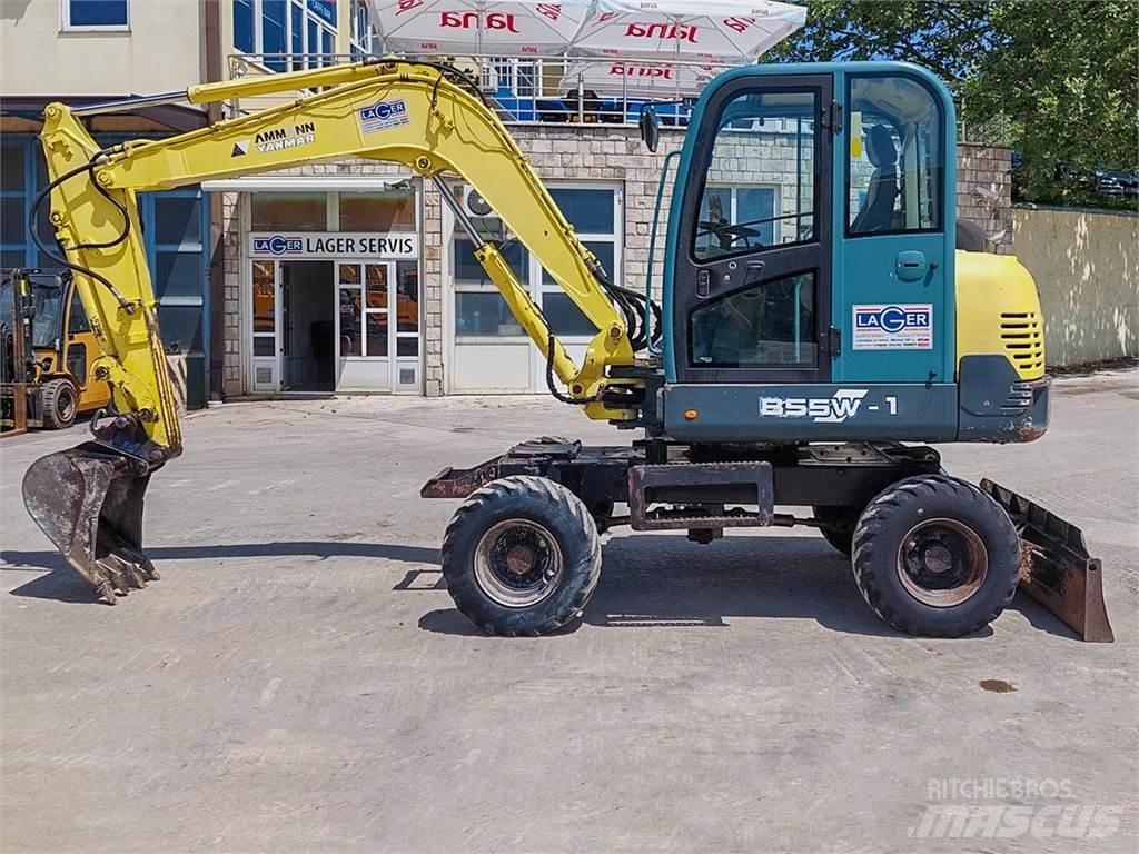 Yanmar B55W-1 Minigrävare < 7t