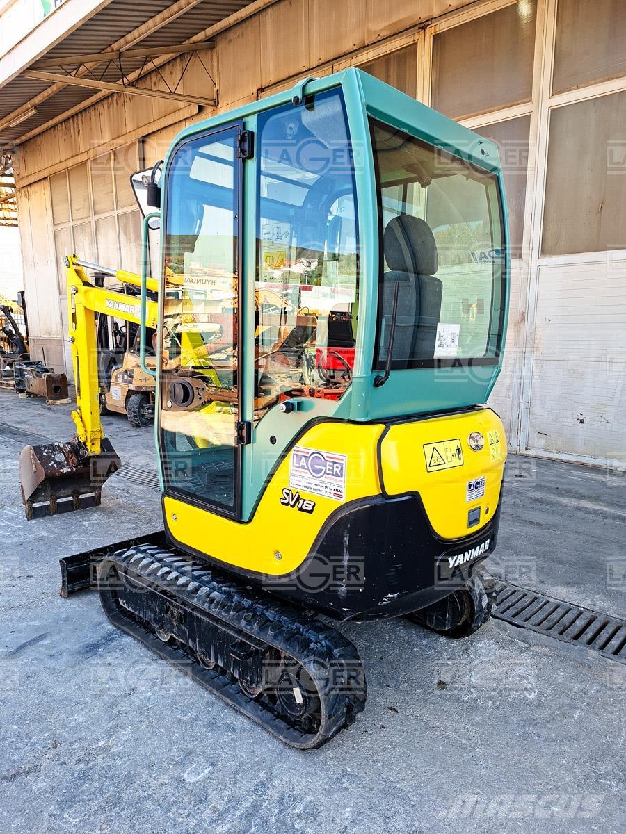 Yanmar SV18 Minigrävare < 7t
