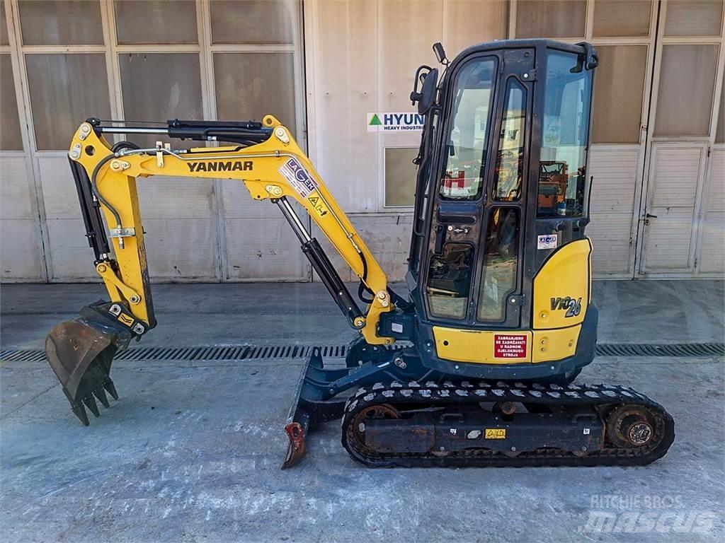 Yanmar VIO 26-6 Minigrävare < 7t