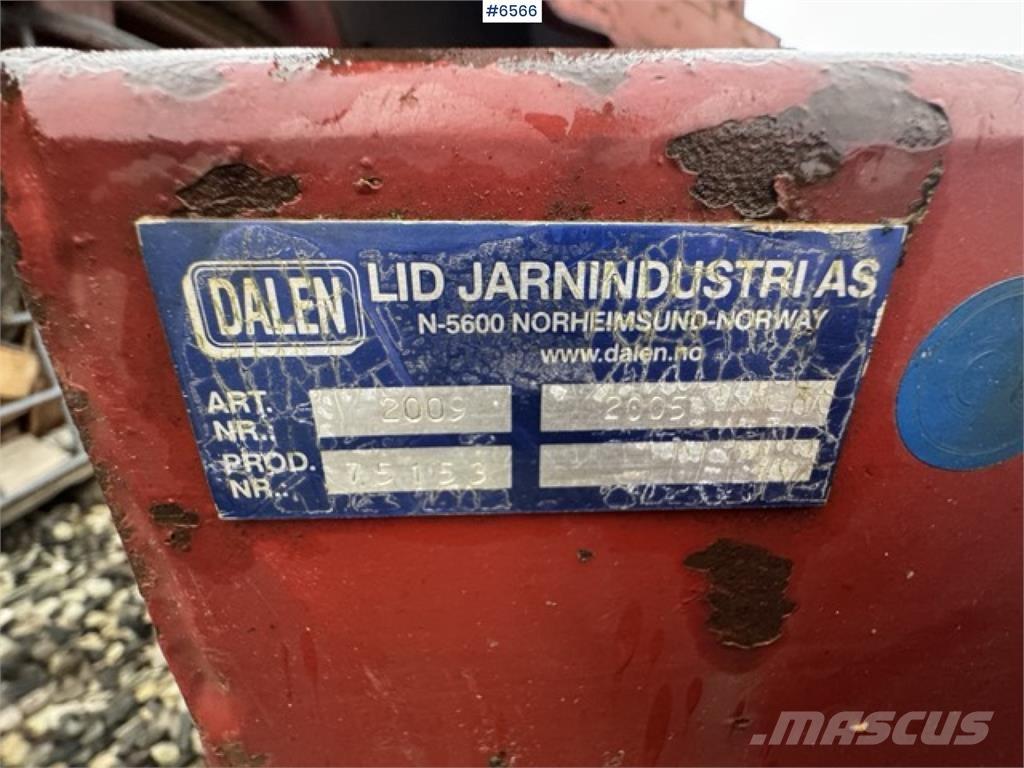 Dalen 2 trinns Snöblad och plogar