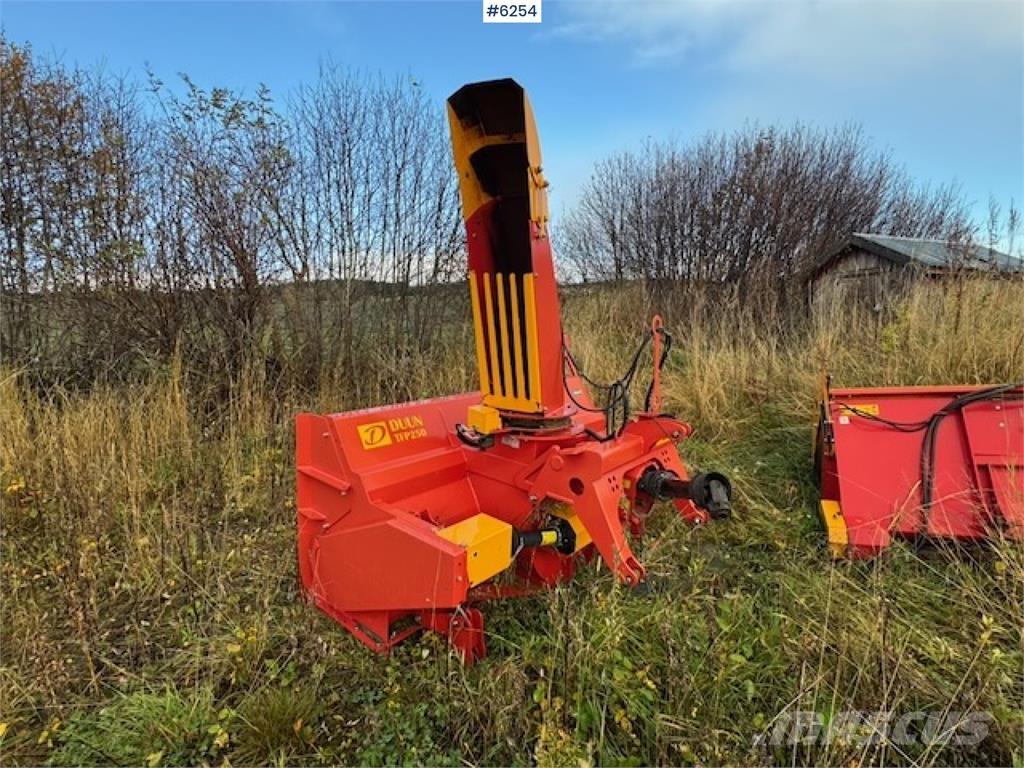 Duun TFP250 Snöblad och plogar