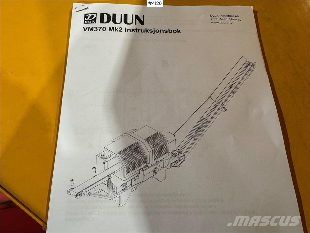 Duun VM370X Redskap till skogsmaskiner