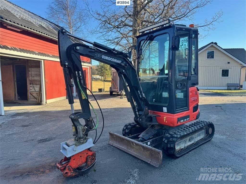 Euromach ES18ZT Bandgrävare