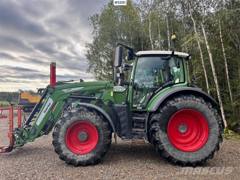 Fendt 516 Vario Traktorer