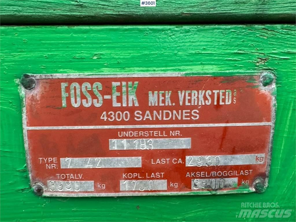 Foss-Eik 4T Spannmålsvagnar