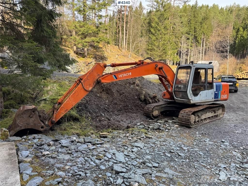 Hitachi EX120-2 Bandgrävare