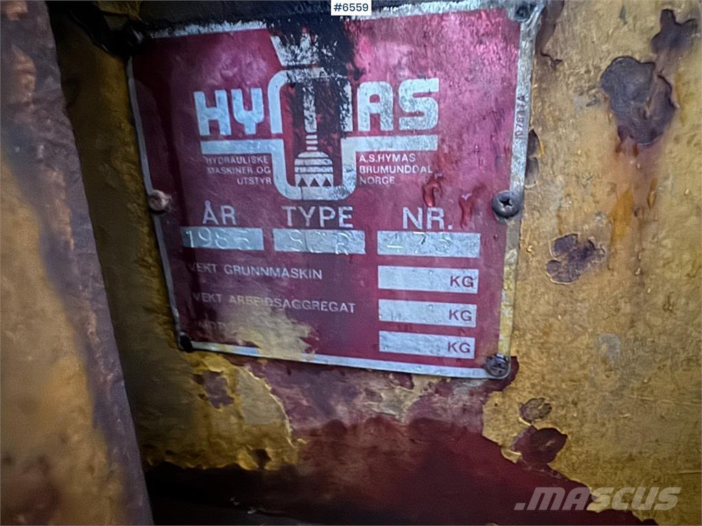 Hymas 82R Bandgrävare