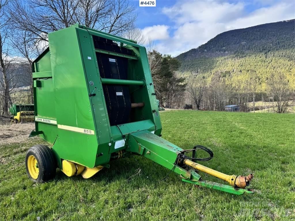John Deere 550 Övriga vallmaskiner