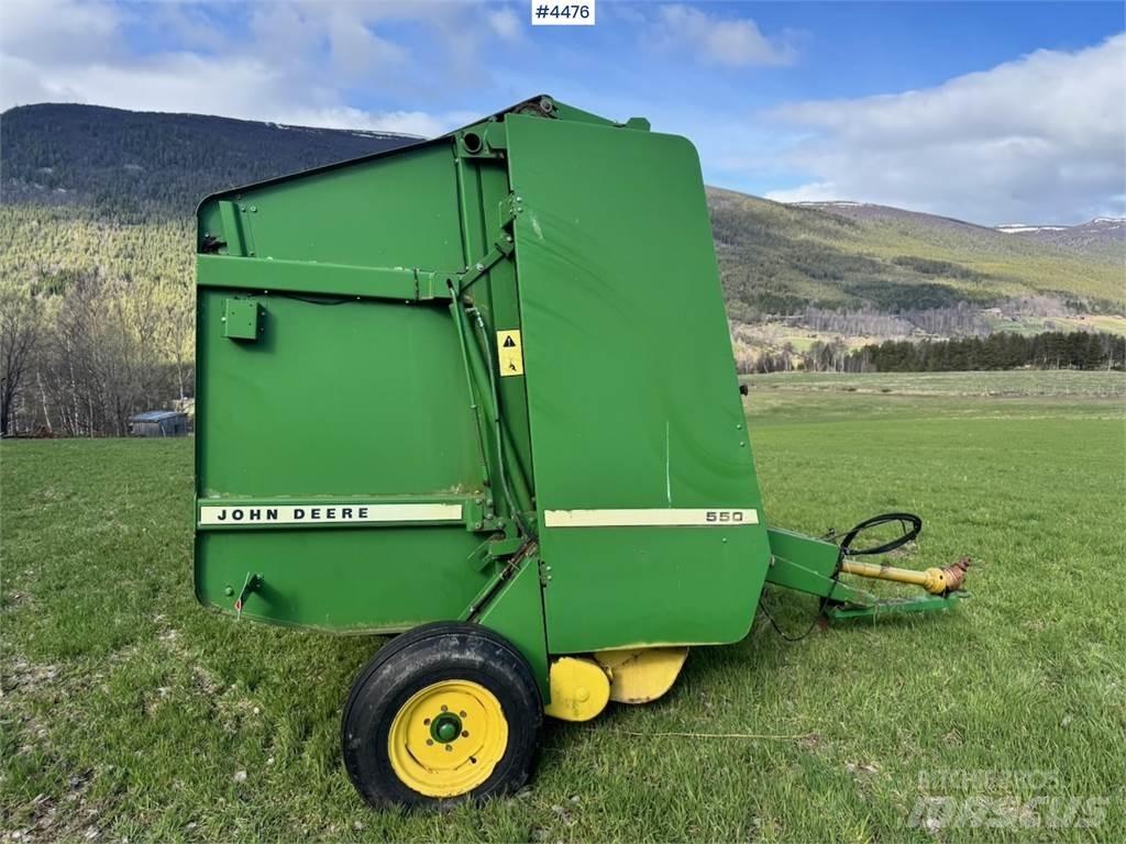 John Deere 550 Övriga vallmaskiner