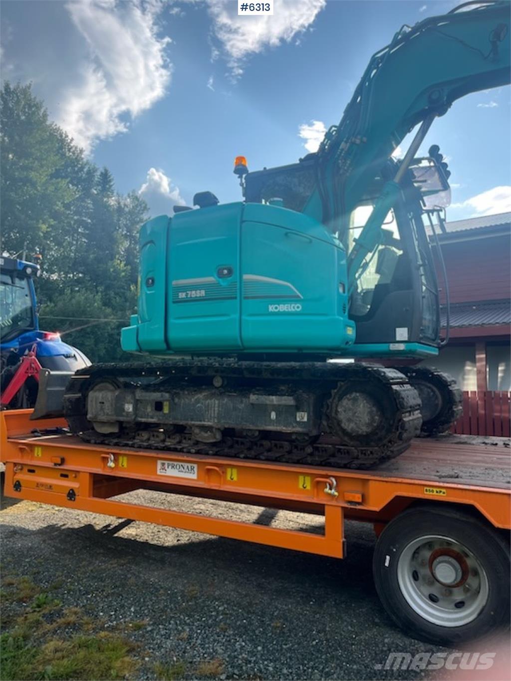 Kobelco SK75SR-3E Bandgrävare