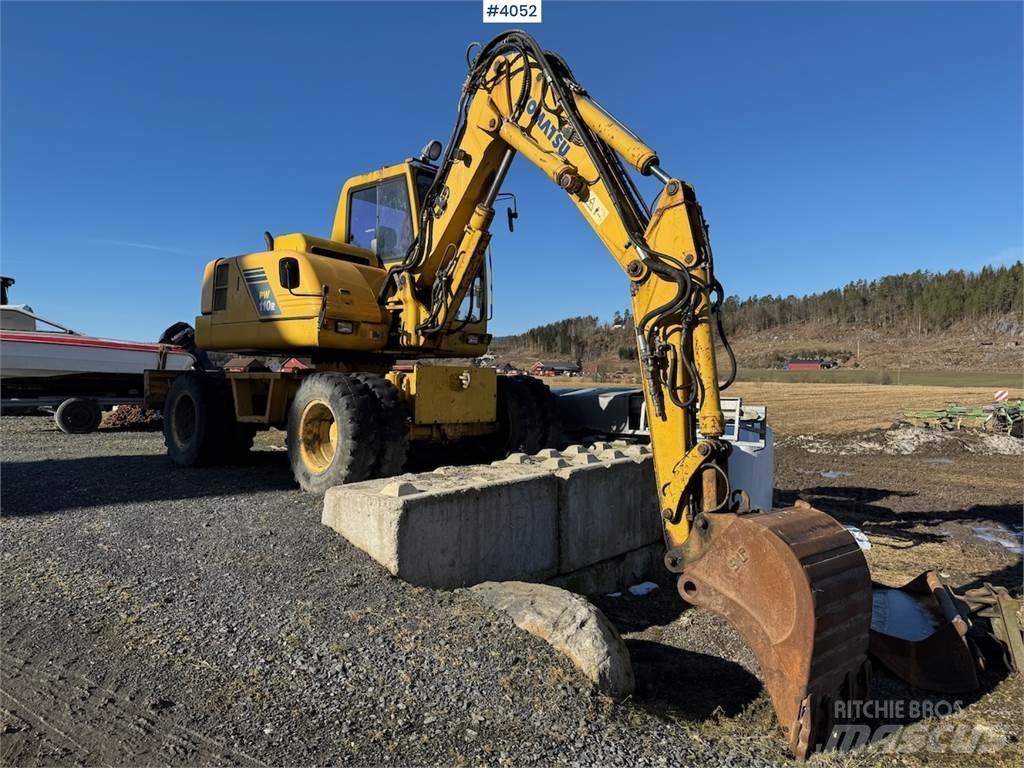 Komatsu PW 110R Bandgrävare