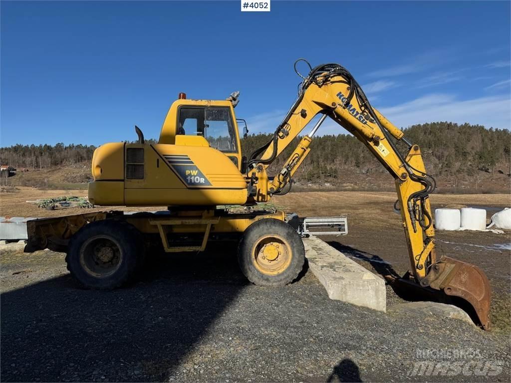 Komatsu PW 110R Bandgrävare