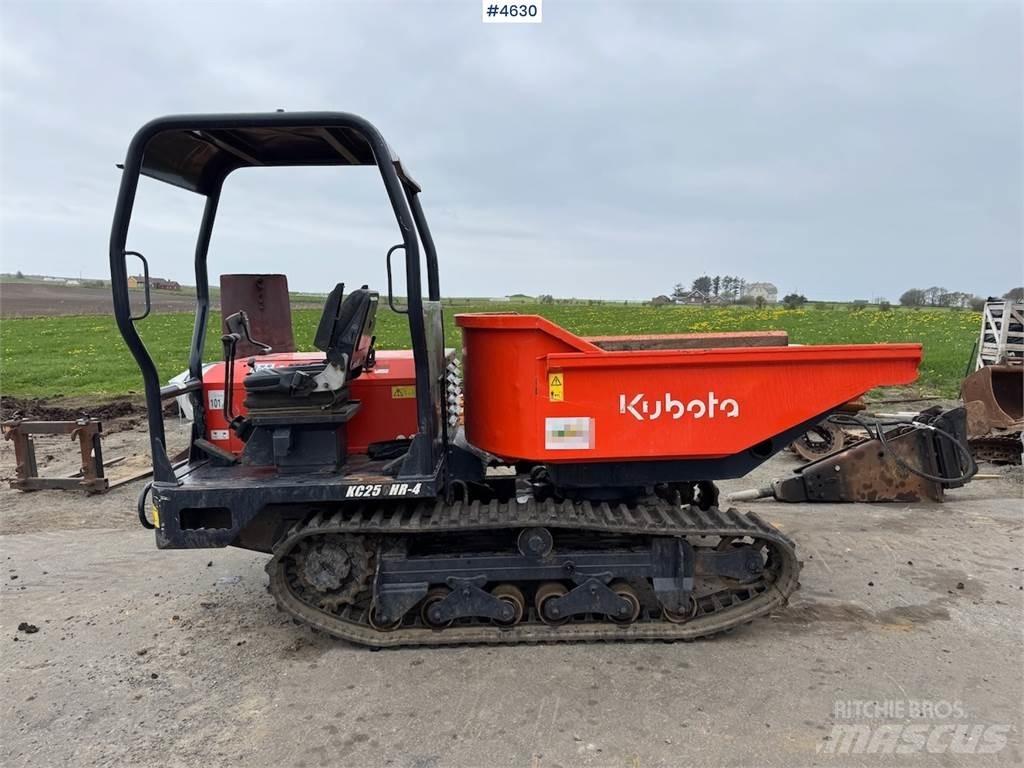 Kubota KC250HR-4 Minidumprar