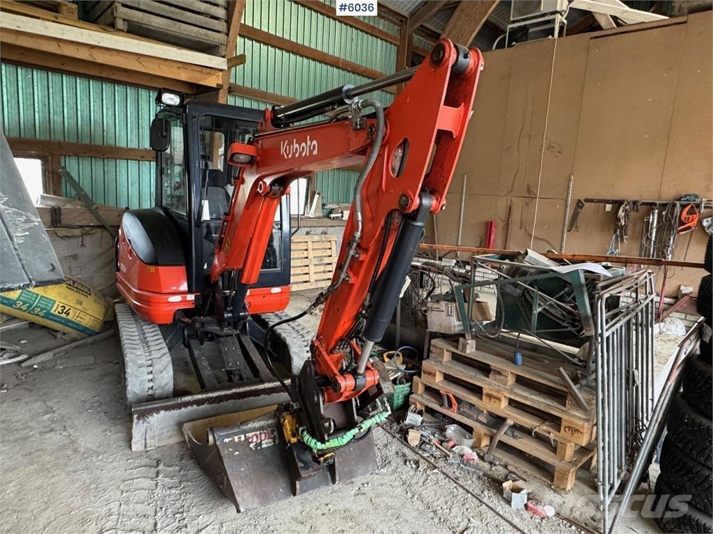 Kubota kx71-3 Bandgrävare