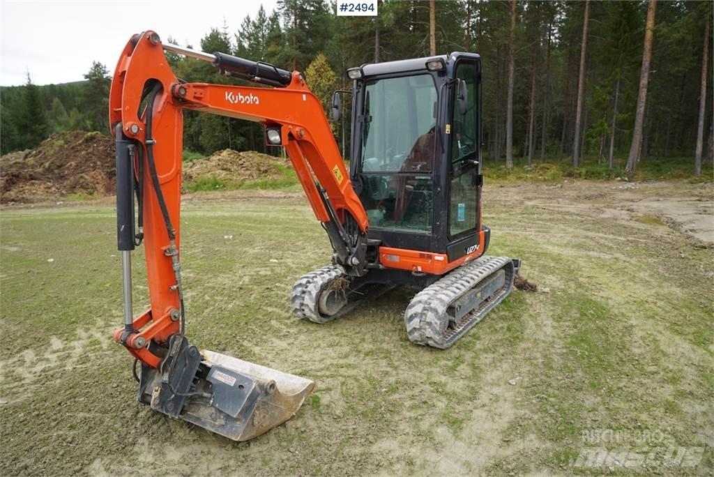Kubota U27-4 Bandgrävare