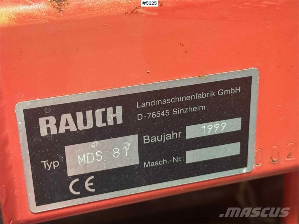 Rauch MDS 81 Såmaskiner