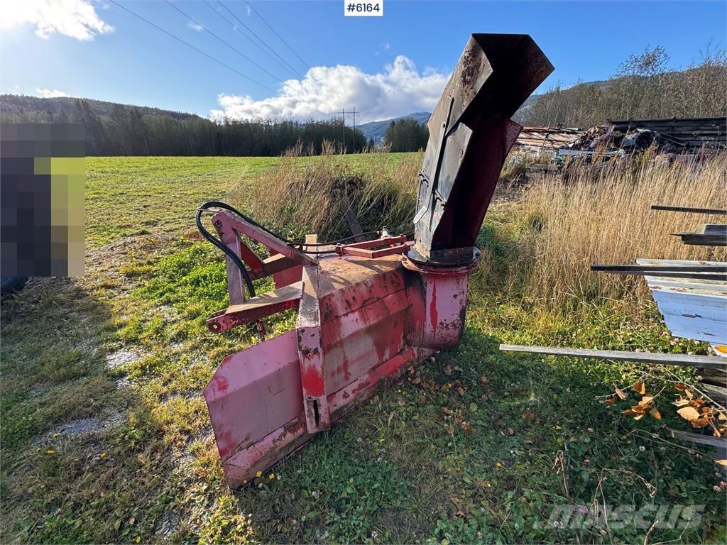  to-trinns Snøfres Snöblad och plogar