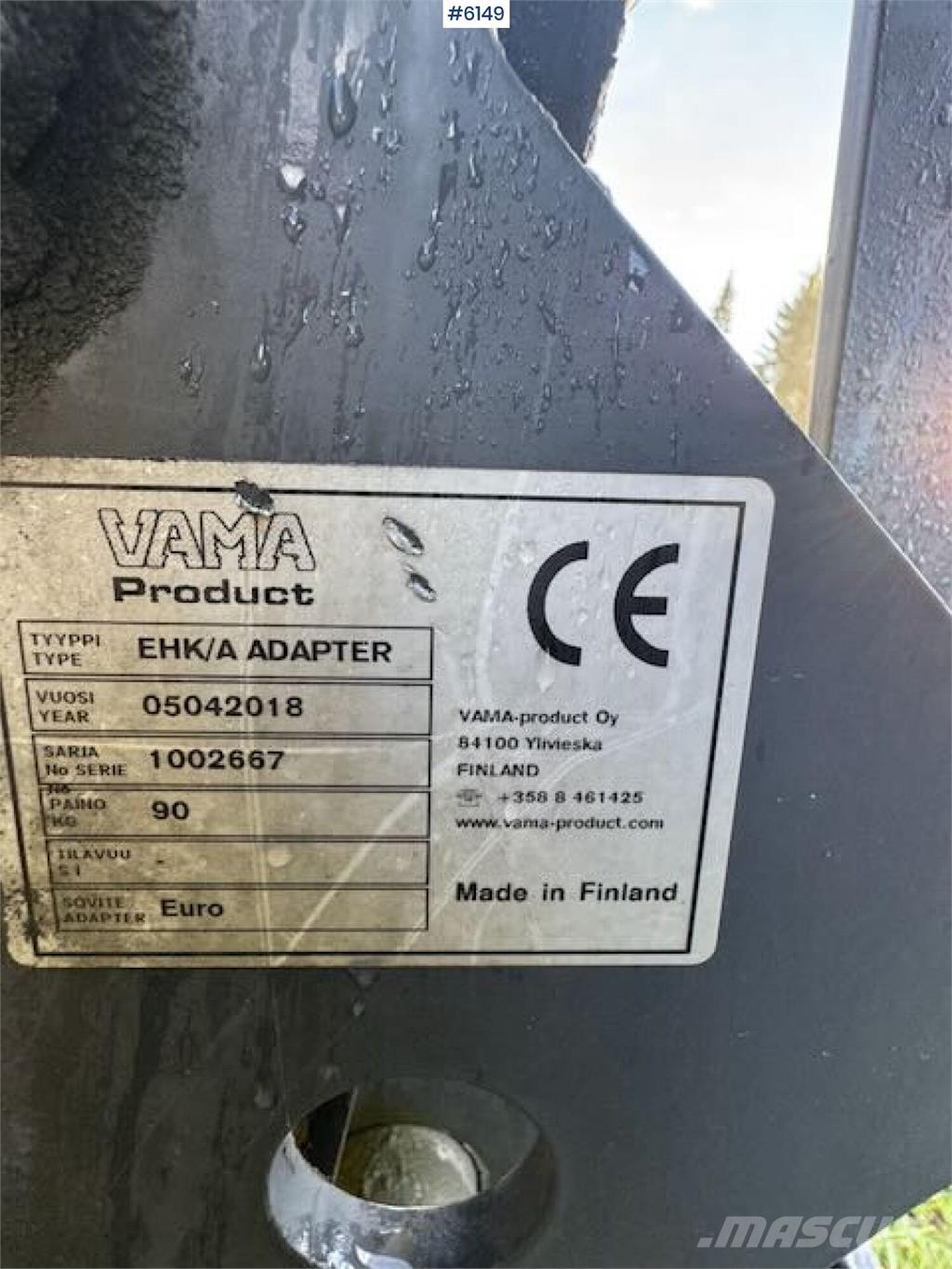 Vama Frontkost Dragna sprutor
