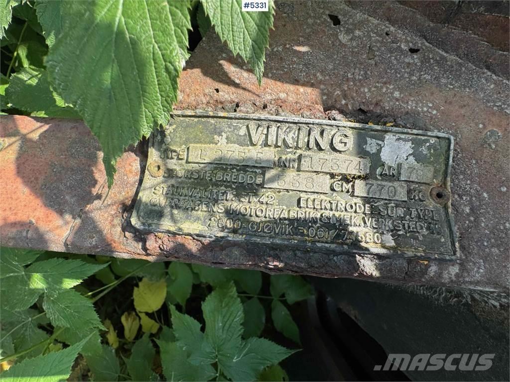 Viking L275E Snöblad och plogar