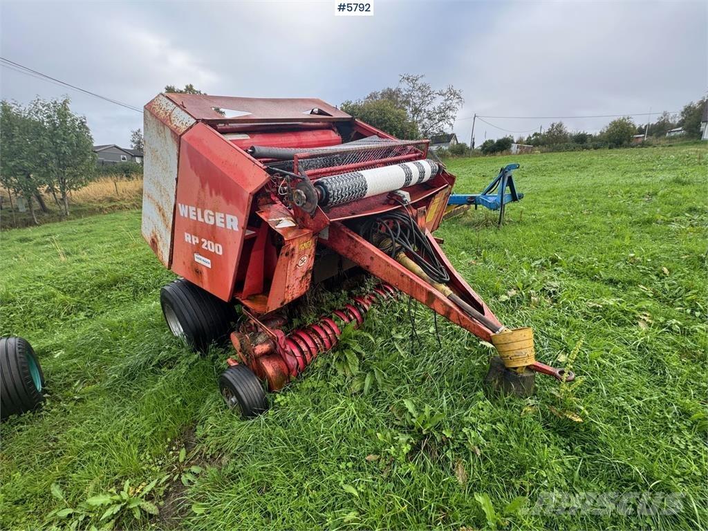 Welger RP 200 Andra skördemaskiner