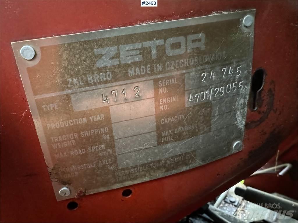 Zetor 4712 Traktorer