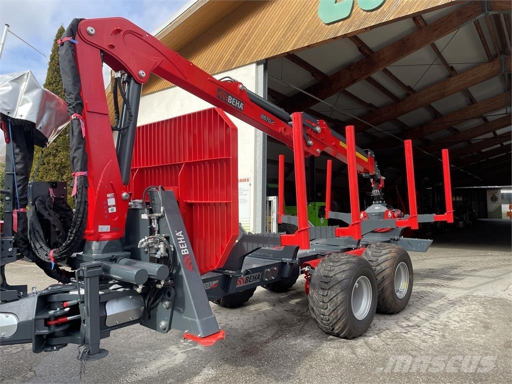 Beha V1200 mit 8870 Skogsvagnar