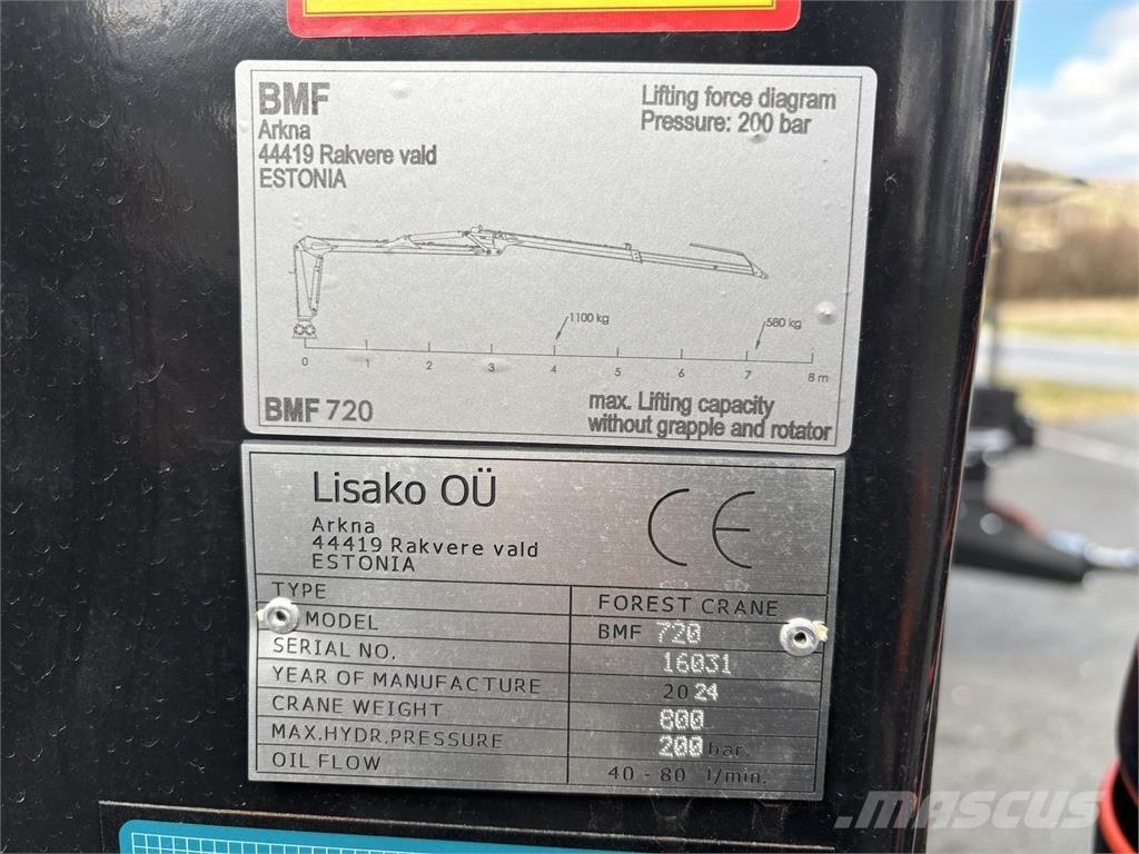BMF 10T2+720 Skogsvagnar