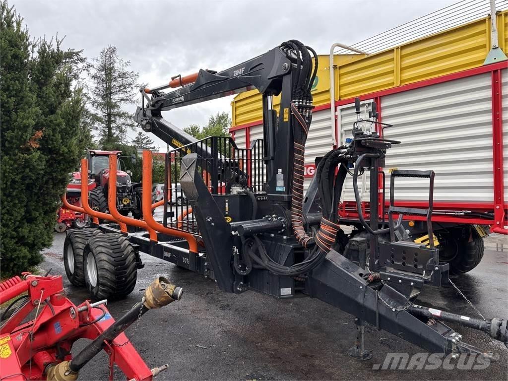 BMF 10T2+750Kran Skogsvagnar