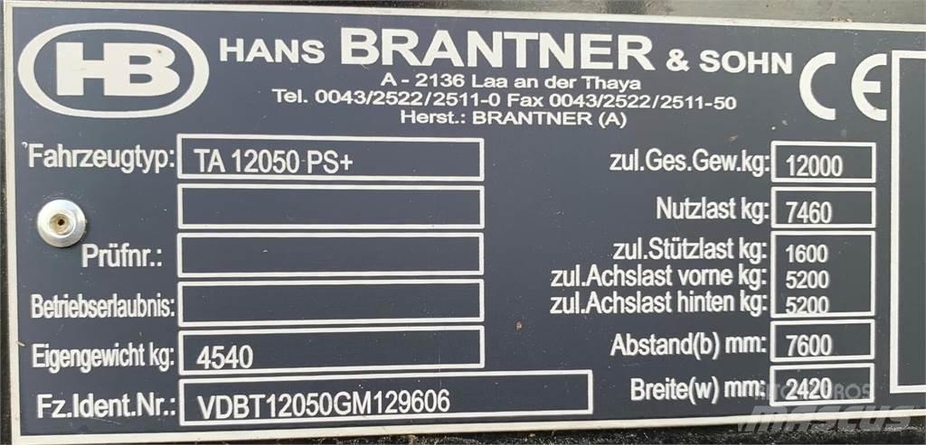 Brantner TA 12050 Fast- och kletgödselspridare