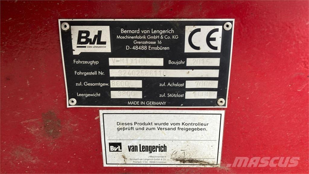 BvL V-MIX 10N Lantbruk - Övrigt