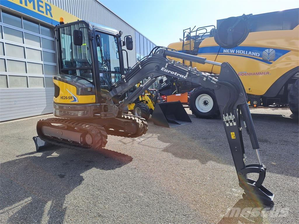 Eurotrac HE26SR Minigrävare < 7t