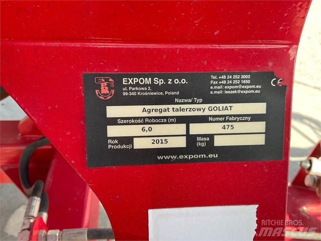 Expom Goliat 6m Tallriksredskap