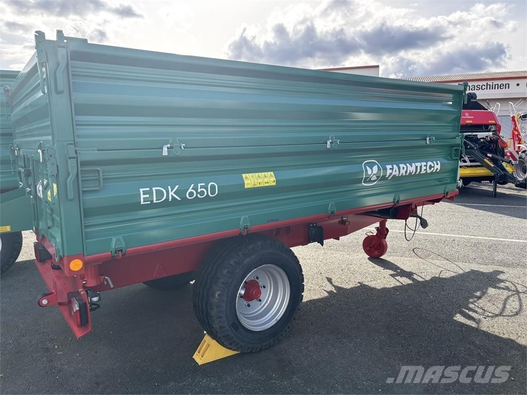 Farmtech EDK 650HD Tippvagnar