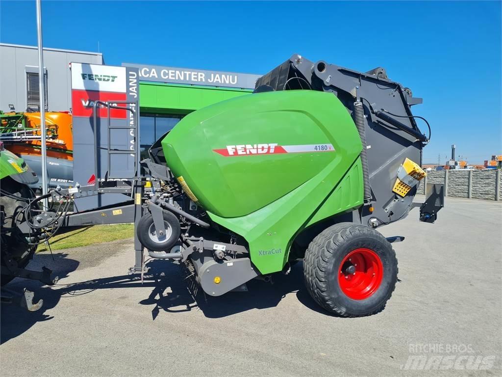 Fendt 4180 V XTRA Rundbalspressar