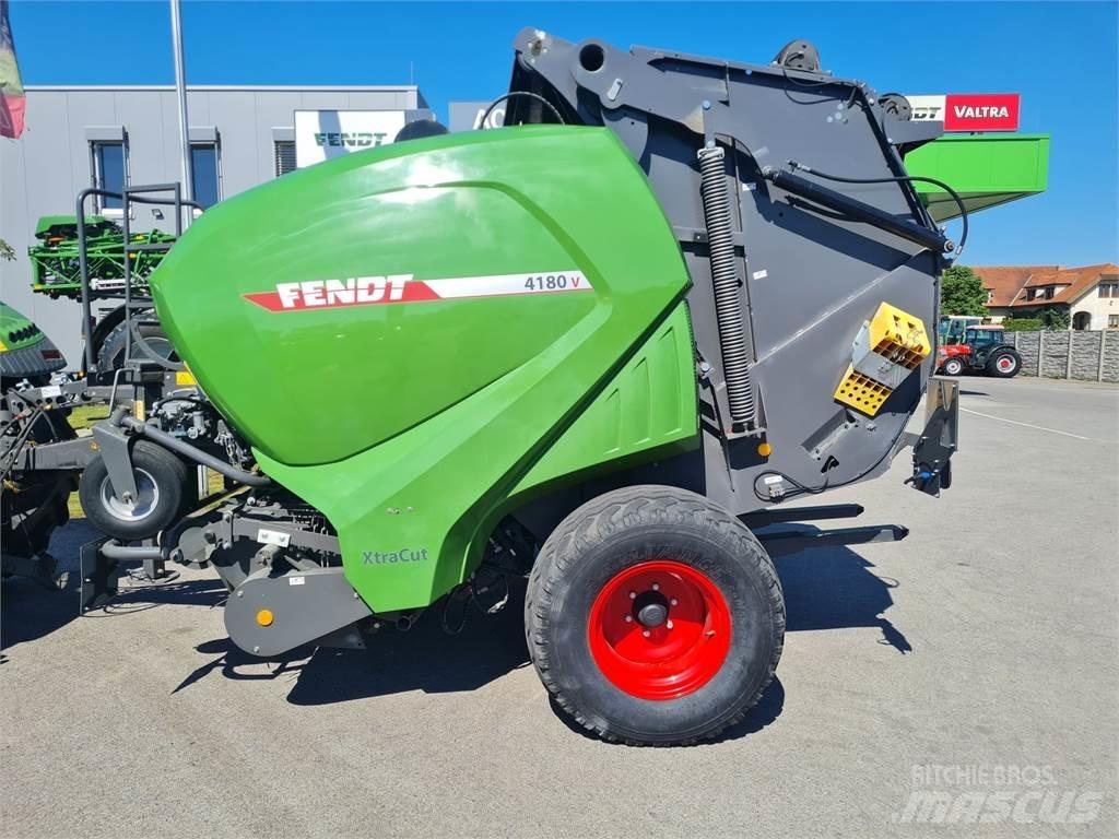 Fendt 4180 V XTRA Rundbalspressar
