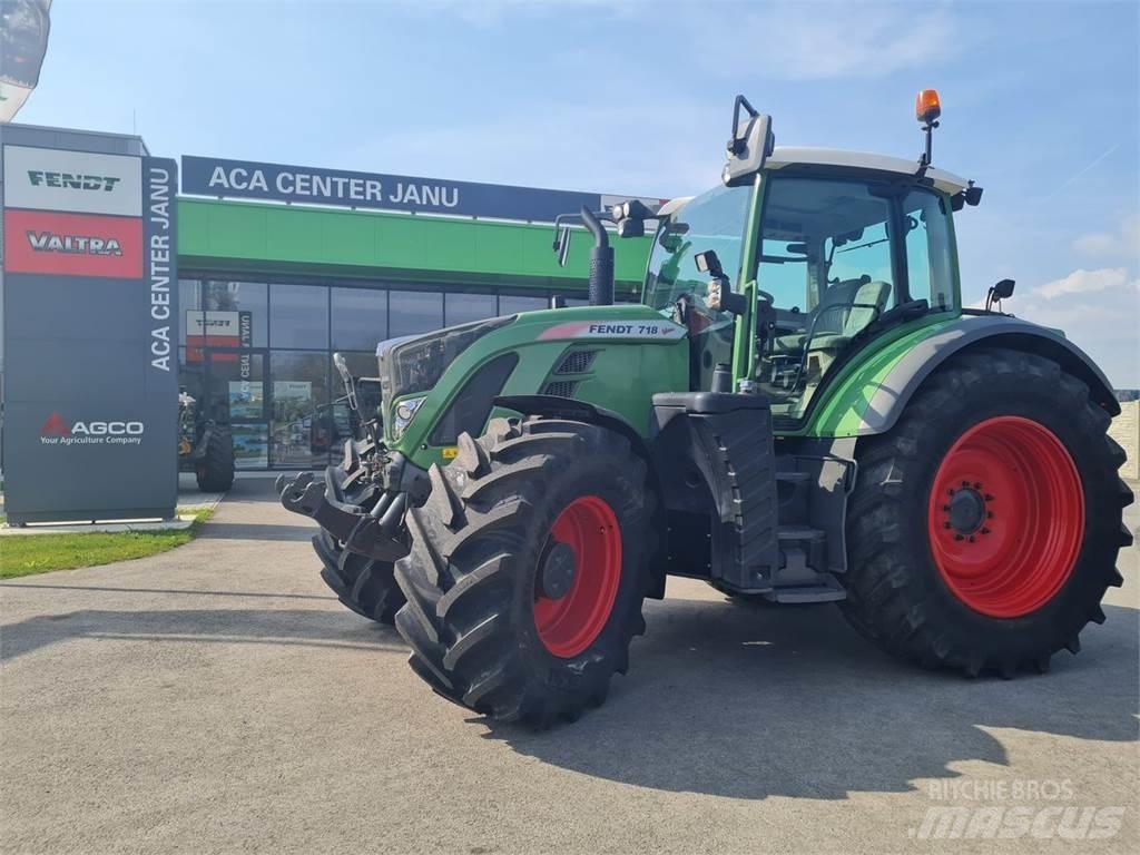 Fendt 718 Vario Traktorer