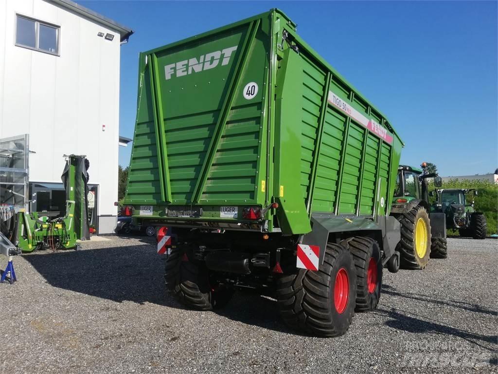 Fendt Tigo PR 50 D Hackvagn / Självlastarvagn